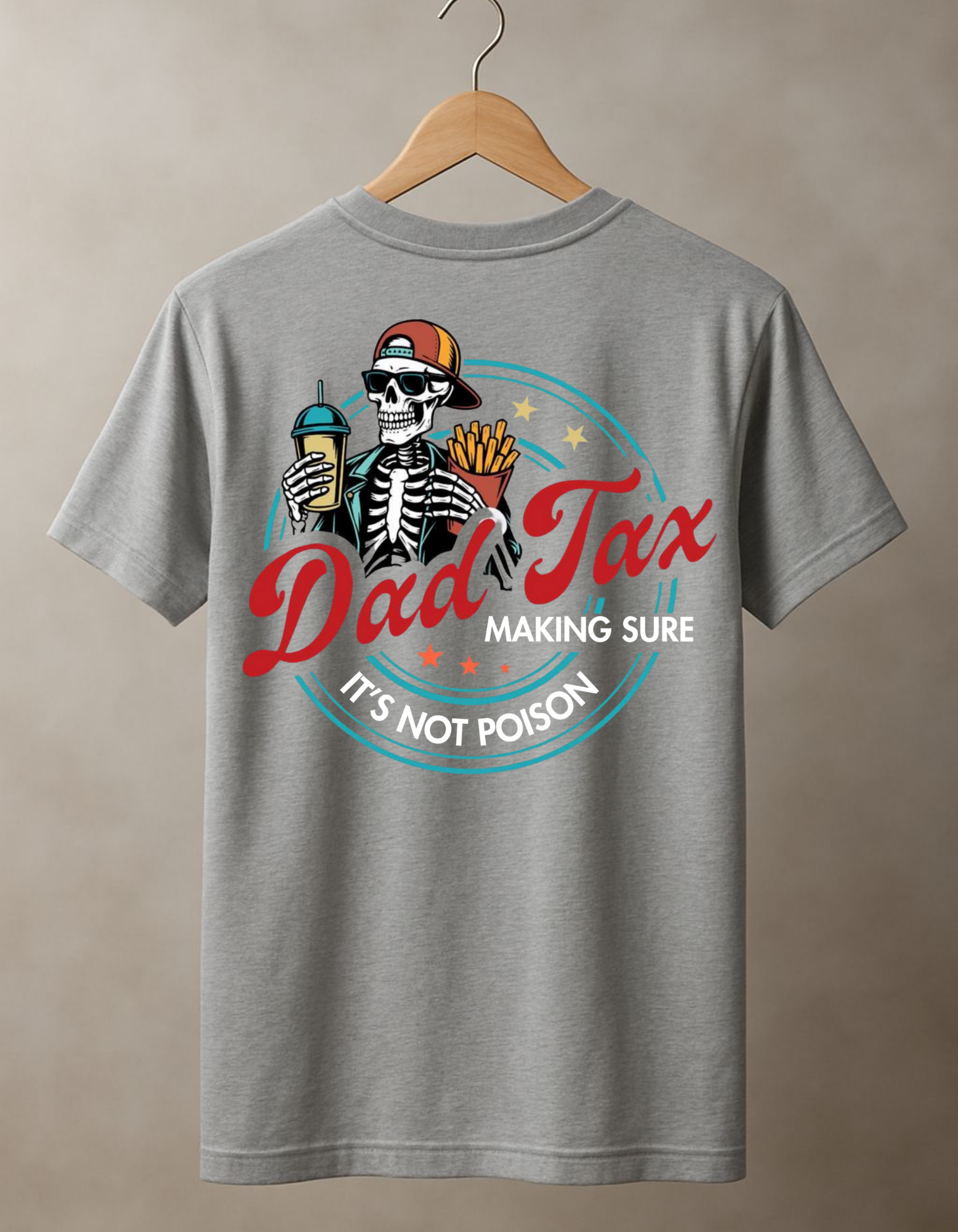 Dad Tax Softstyle T-Shirt | Funny Dad Shirt, Gift for Fathers Day, Humor Tee, Fatherhood Apparel, Casual Wear