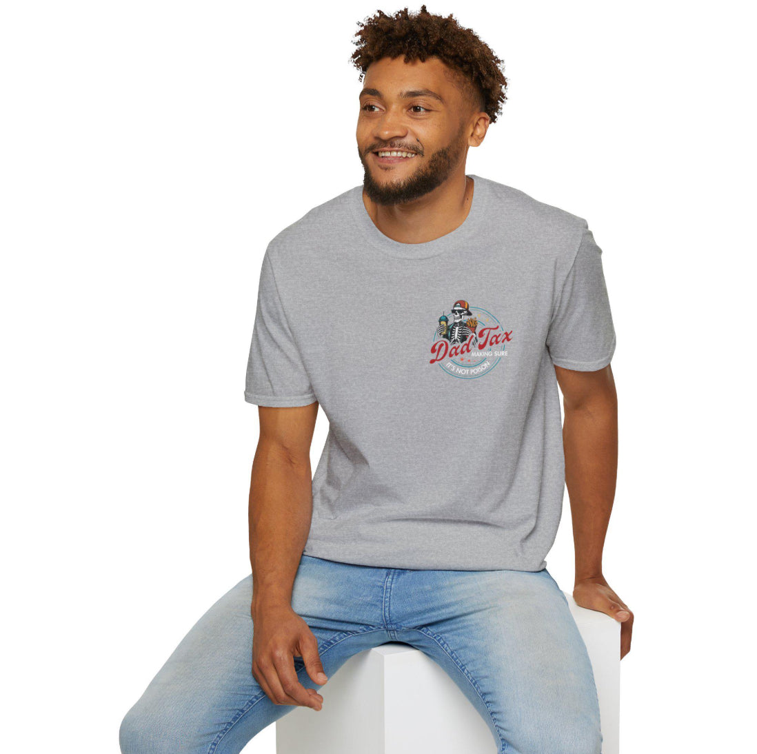Dad Tax Softstyle T-Shirt | Funny Dad Shirt, Gift for Fathers Day, Humor Tee, Fatherhood Apparel, Casual Wear